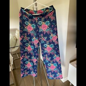 Floral comfy pants